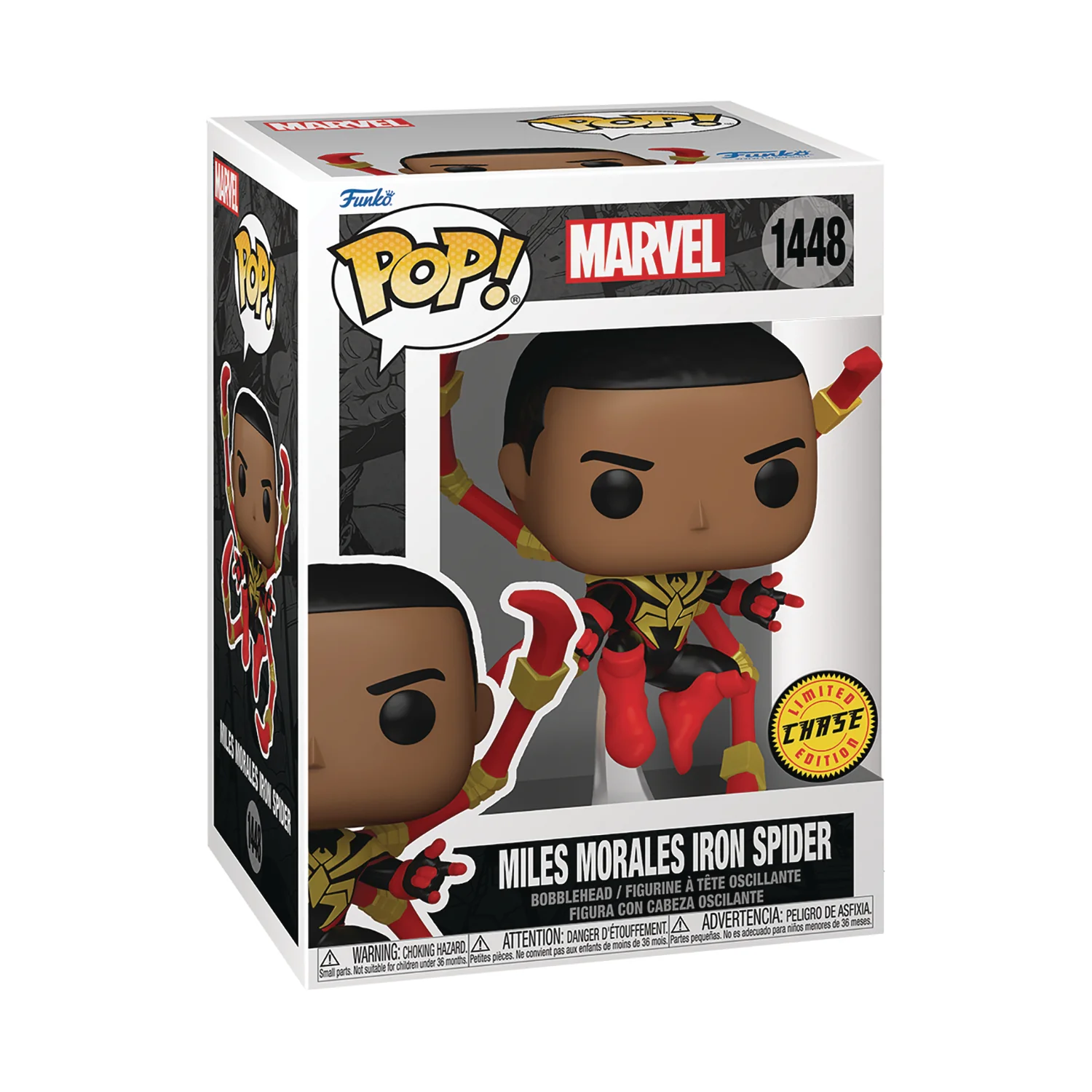 Funko POP! Marvel- SPIDER-MAN COMICS MILES MORALES IRON IRON SPIDER - Image 3