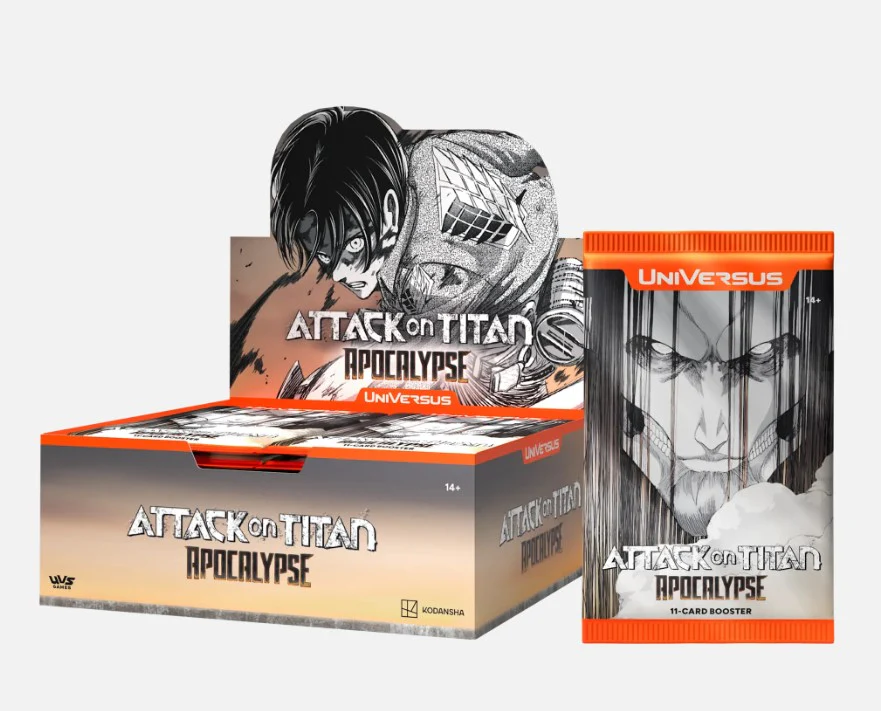 UniVersus CCG: Attack on Titan Apocalypse- Booster Display - Image 3