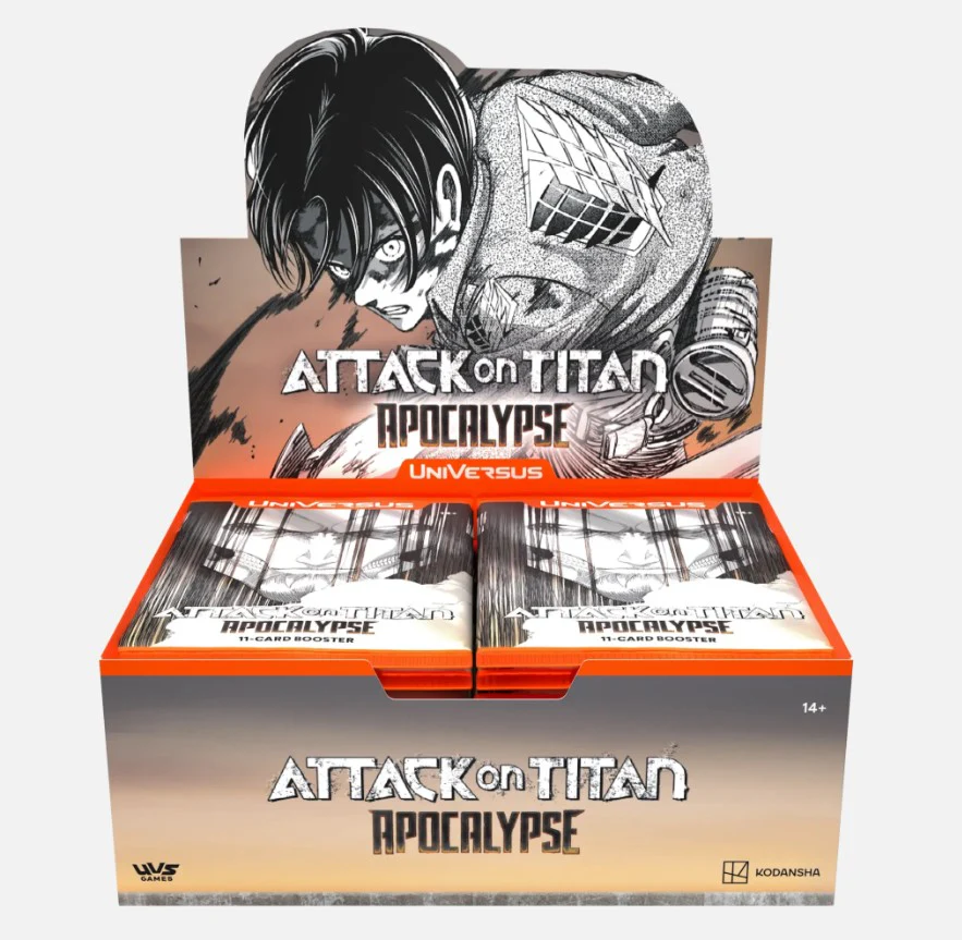 UniVersus CCG: Attack on Titan Apocalypse- Booster Display - Image 4