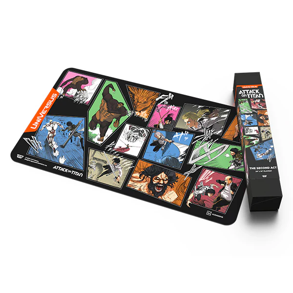 UniVersus CCG: Attack on Titan Origins of Power- The Second Act Playmat - Image 3